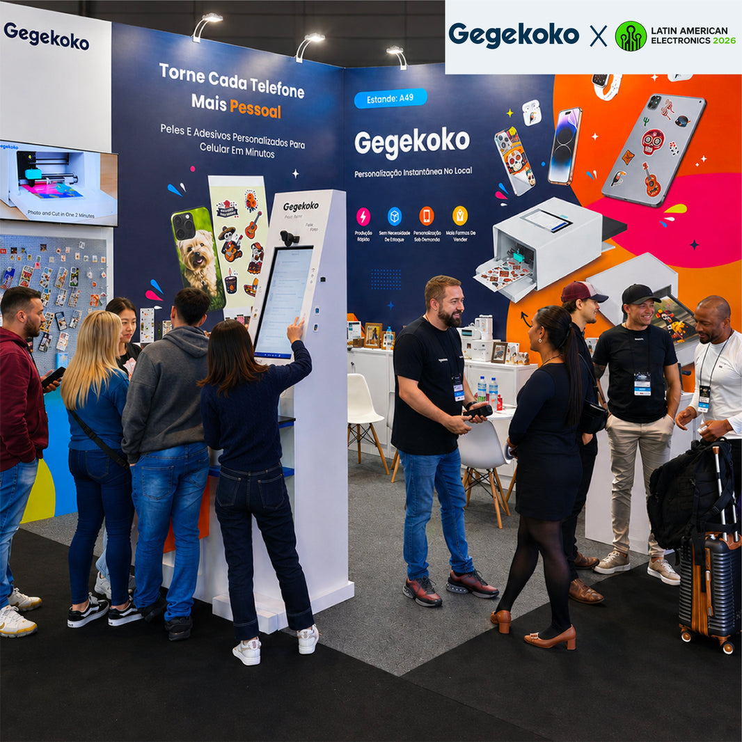 Gegekoko Showcases Sticker Master H1 at Latin American Electronics & Eletrolar Show 2026