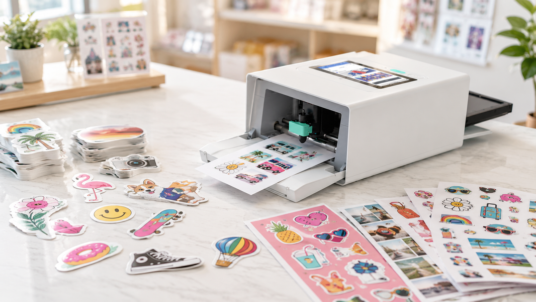 sticker printer and cutter