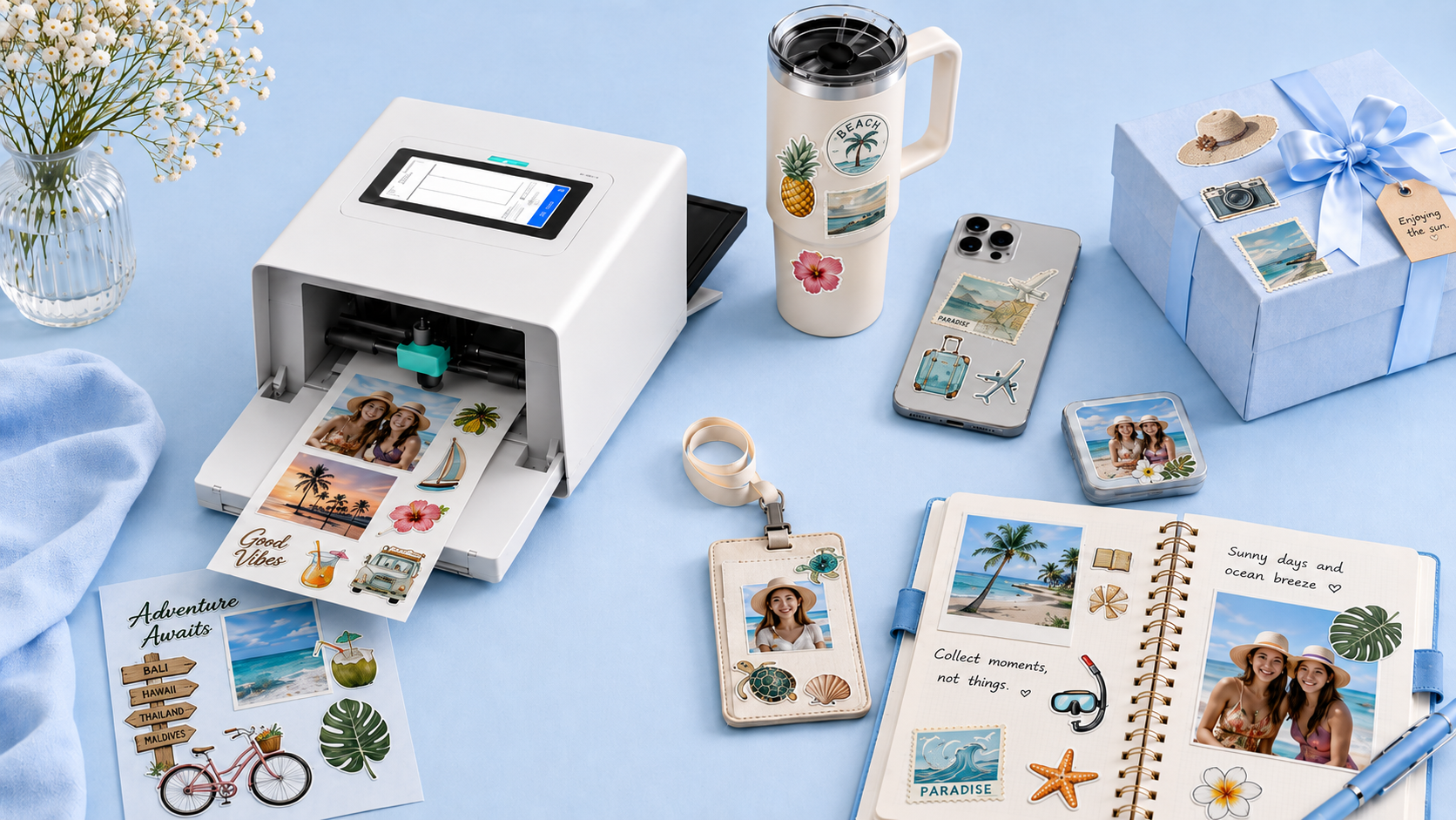 sticker printer and cutter