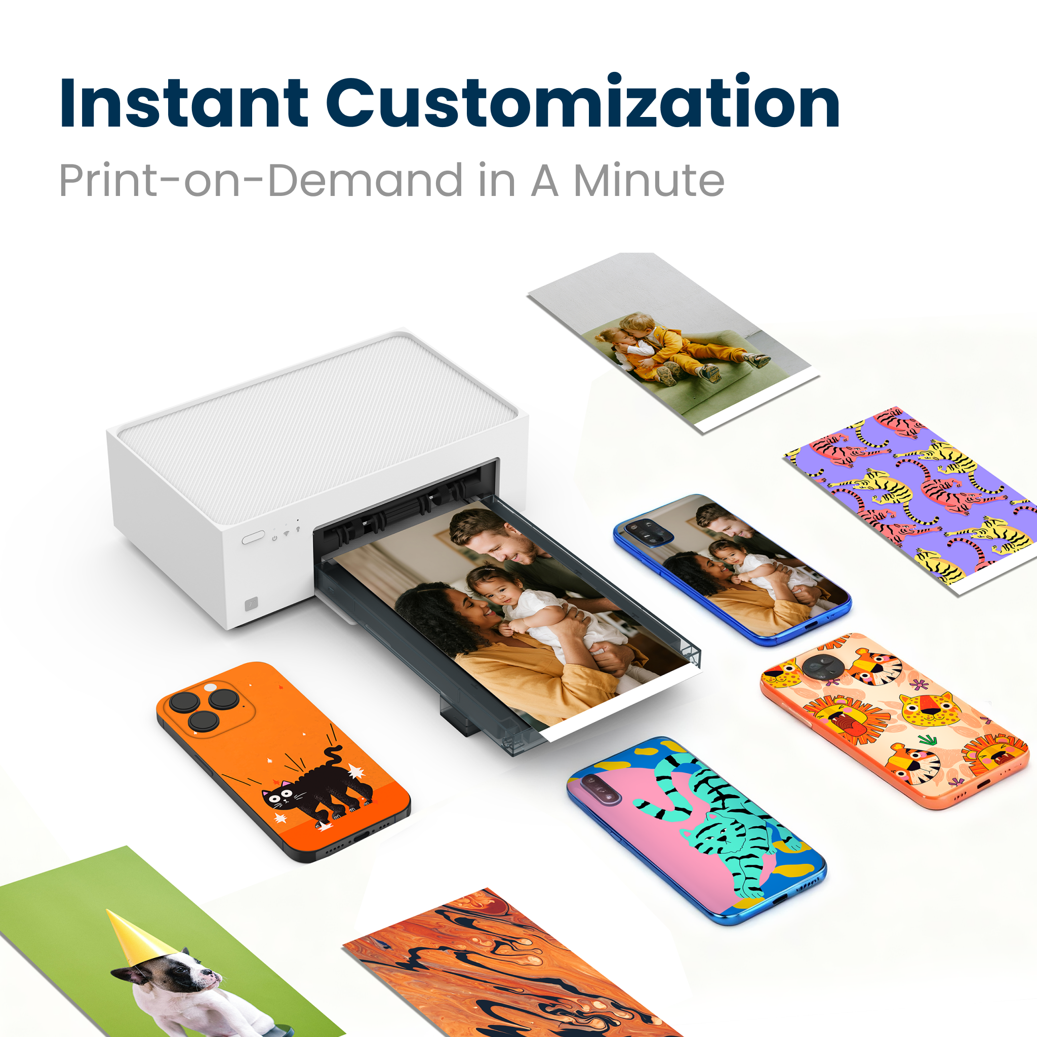 DHP511 Phone Skin Sticker Photo Printer